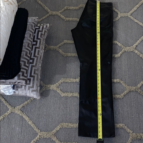 Saks Fifth Avenue Leather Pants - Picture 7 of 8